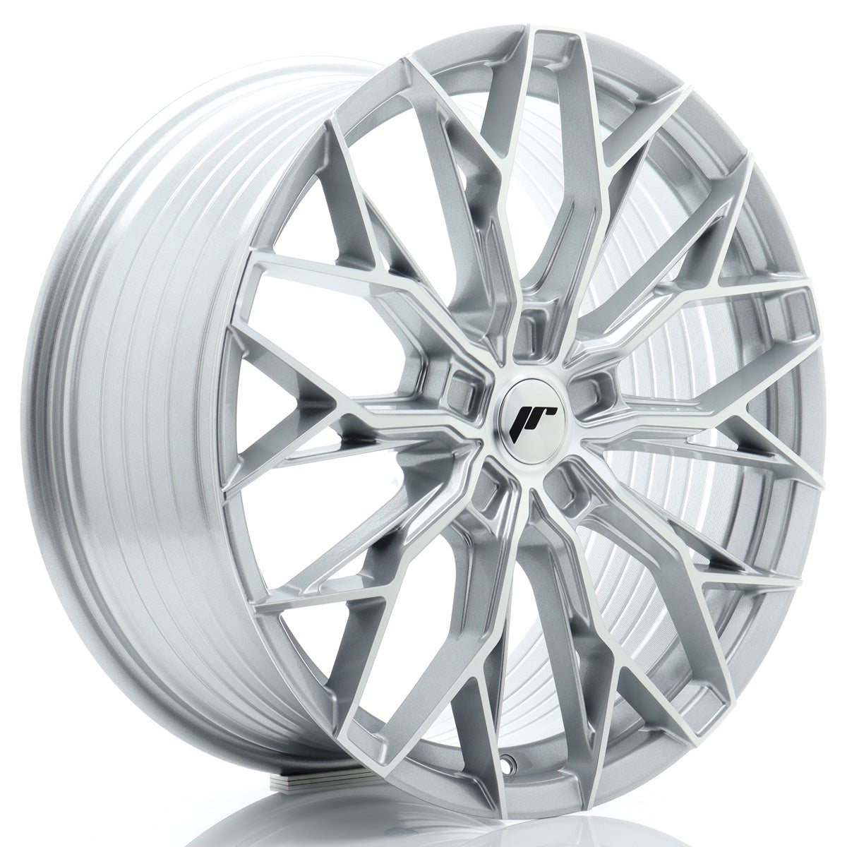 Jante Japan Racing JR49 R20 Silver w/ Machined Face