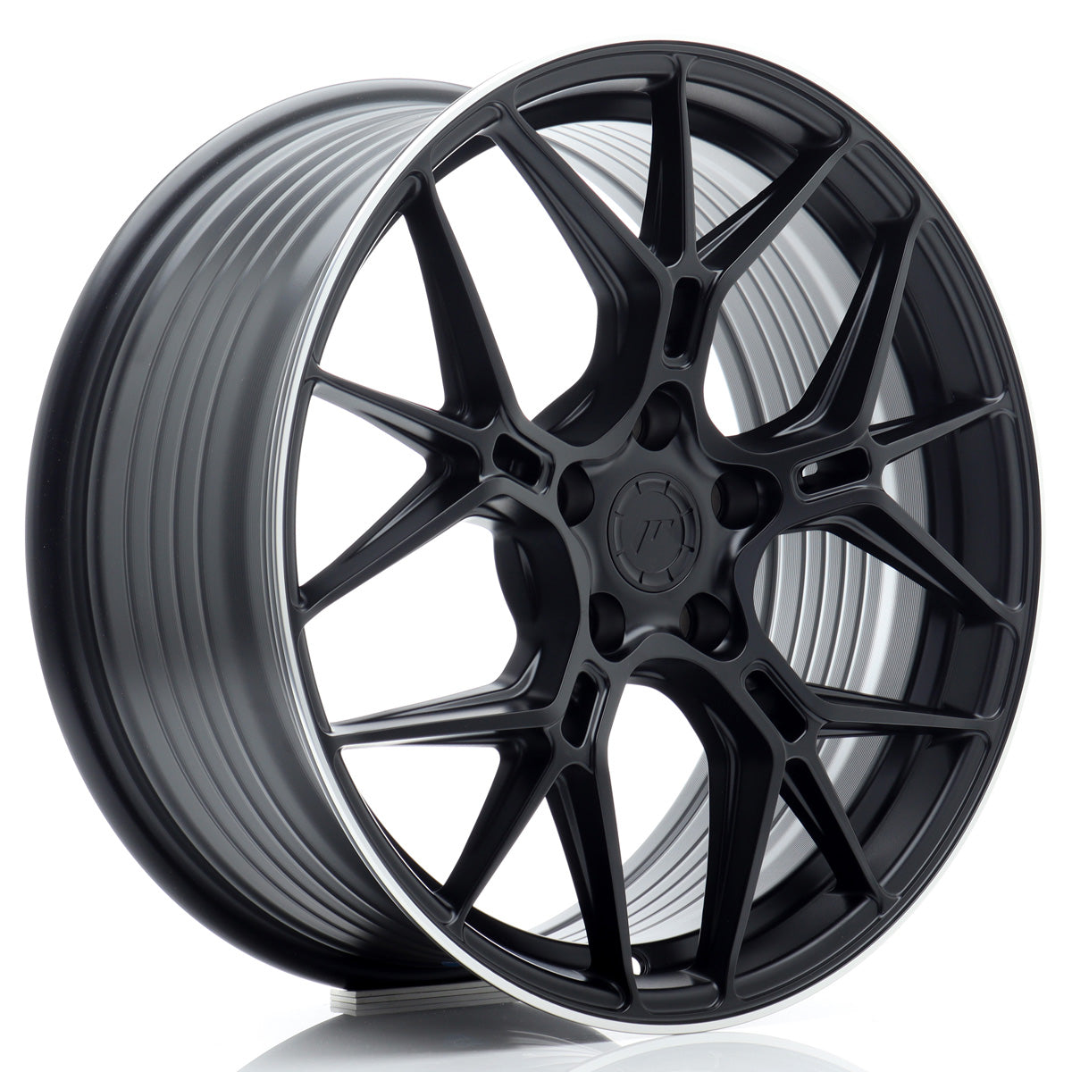 Jante Japan Racing JR51 R18 Satin Black w/ Machined Lip