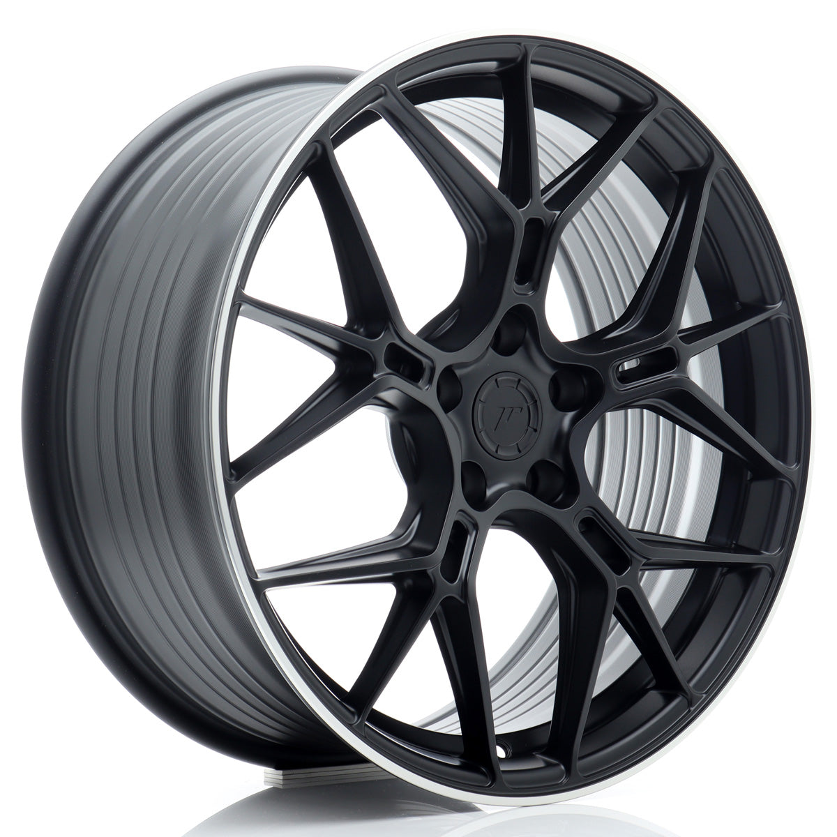 Jante Japan Racing JR51 R19 Satin Black w/ Machined Lip