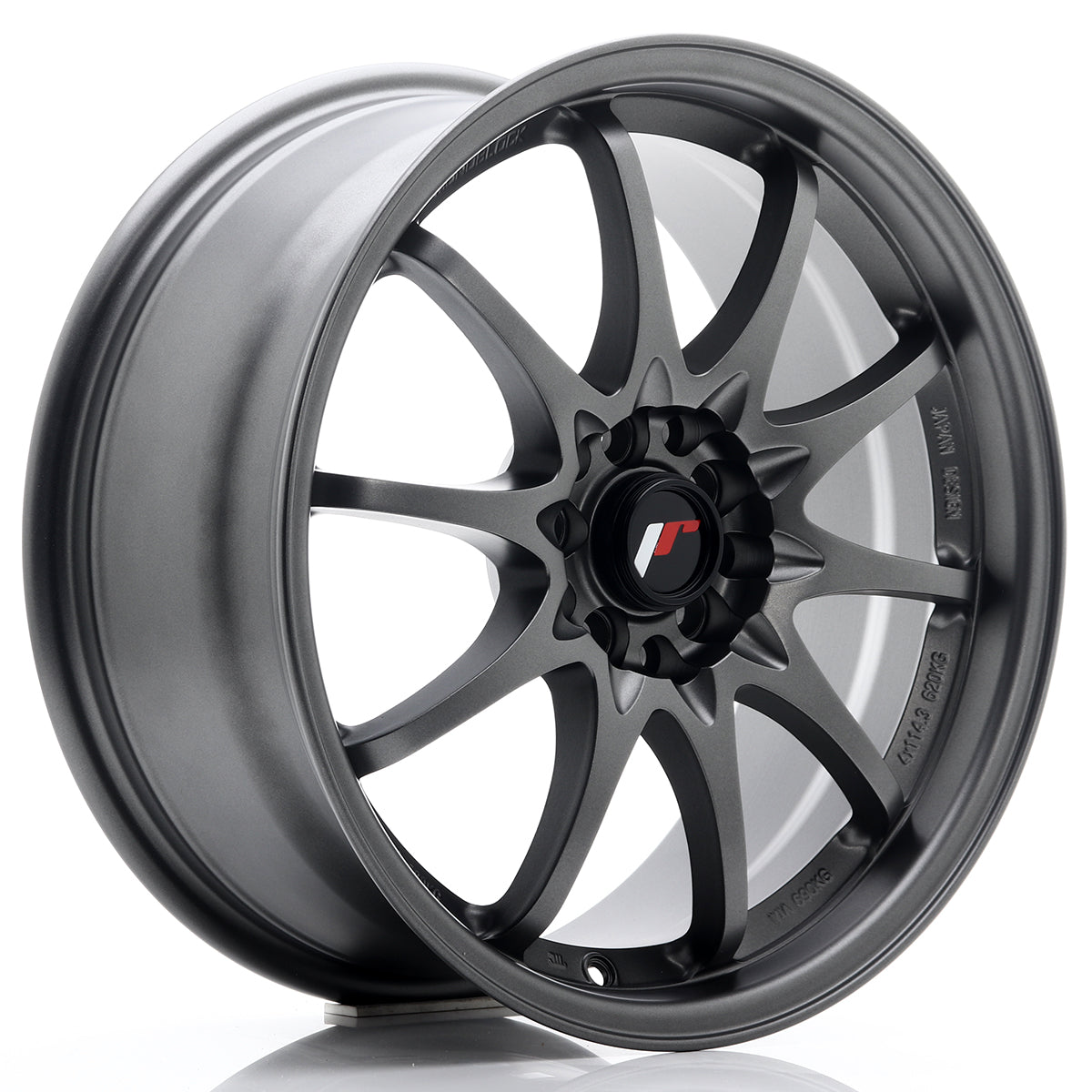 Jante Japan Racing JR5 R17 Matt Gun Metal