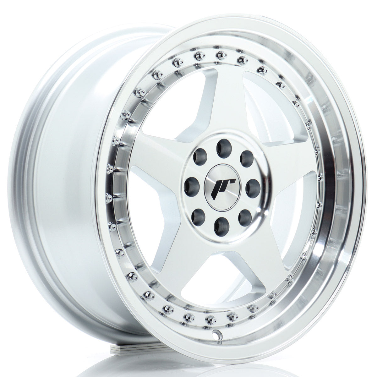 Jante Japan Racing JR6 R16 Silver Machined Face