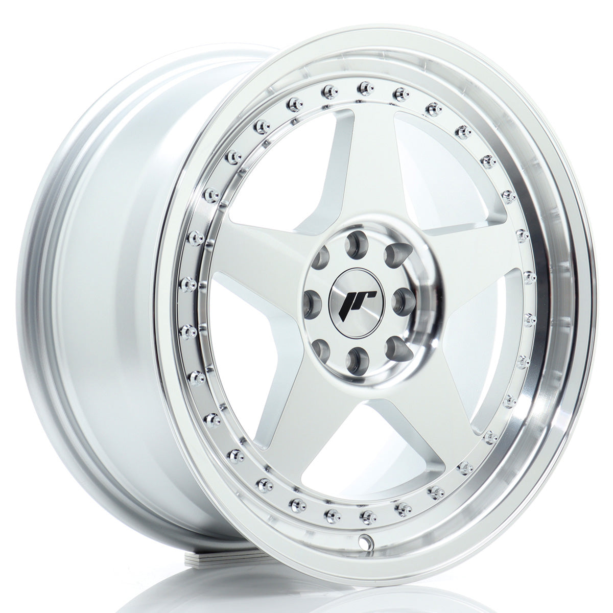 Jante Japan Racing JR6 R17 Silver Machined Face