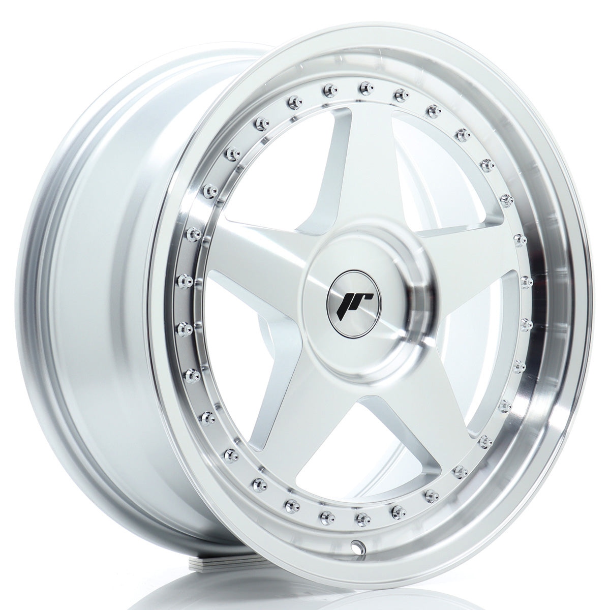 Jante Japan Racing JR6 R18 Silver Machined Face