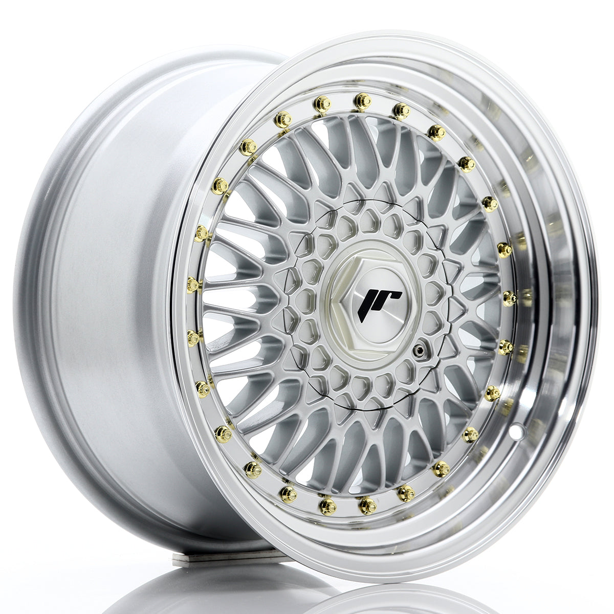 Jante Japan Racing JR9 R16 Silver w/ Machined Lip