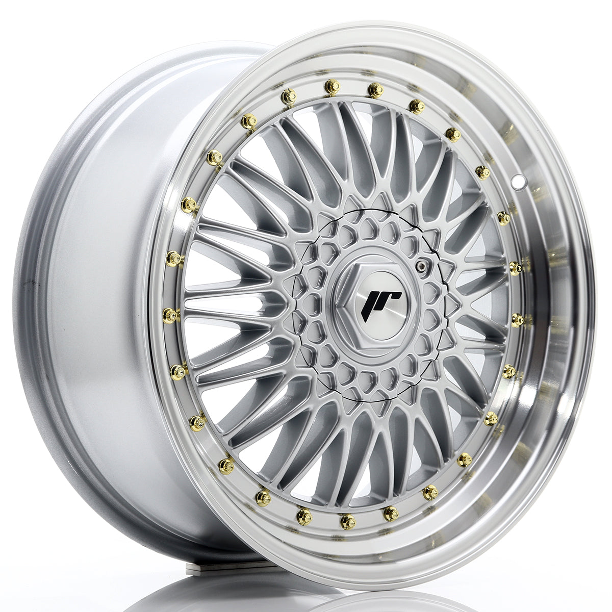 Jante Japan Racing JR9 R18 Silver w/ Machined Lip