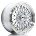 Jante Japan Racing JR9 R19 Silver w/ Machined Lip