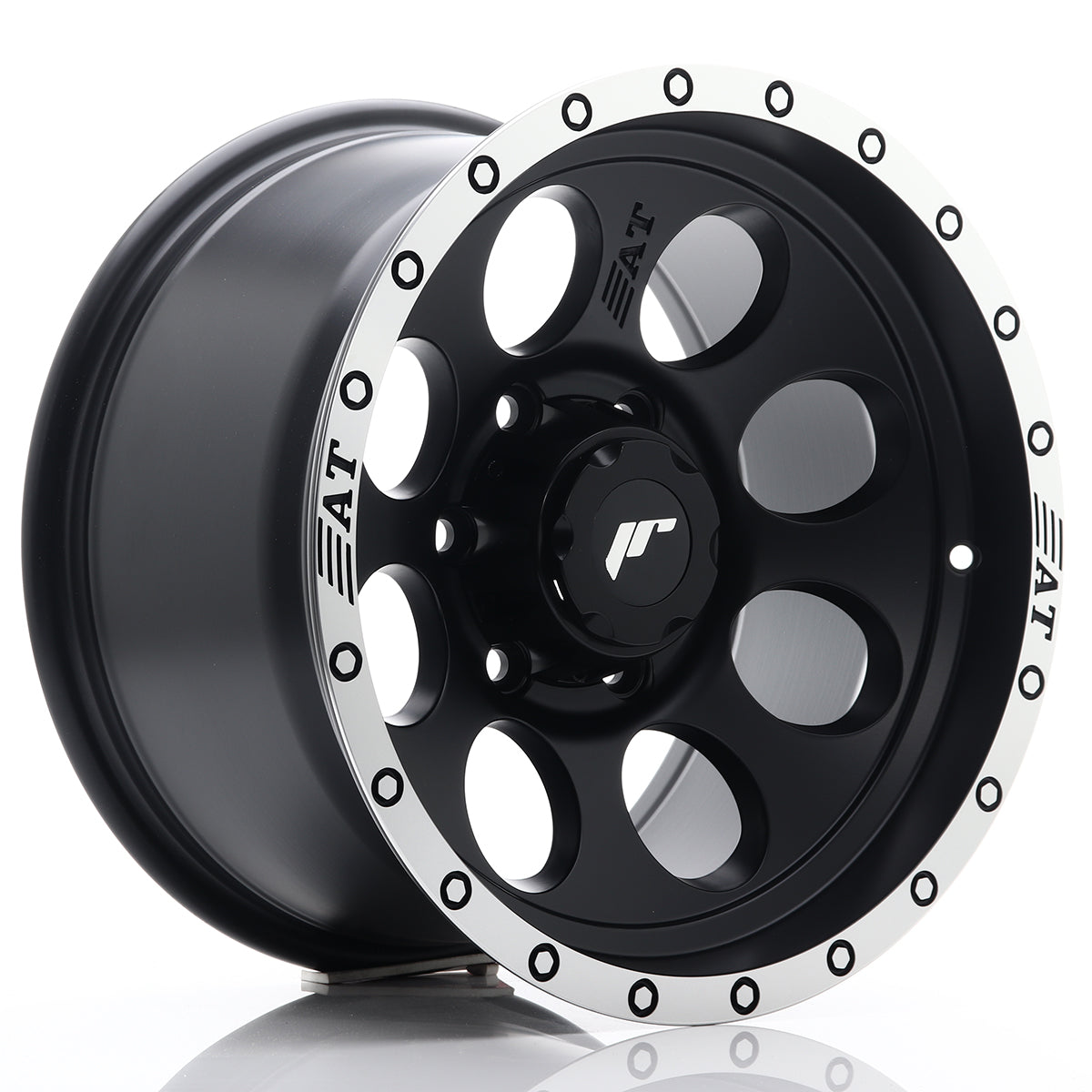 Jante Japan Racing JRX4 R16 Matt Black w/ Machined Lip