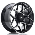 Jante Japan Racing JRX9 R18 Gloss Black Machined Face